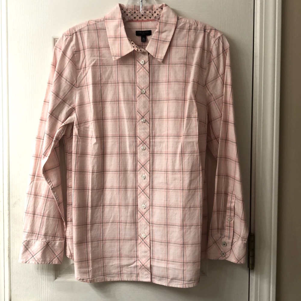Talbots petite pink shirt